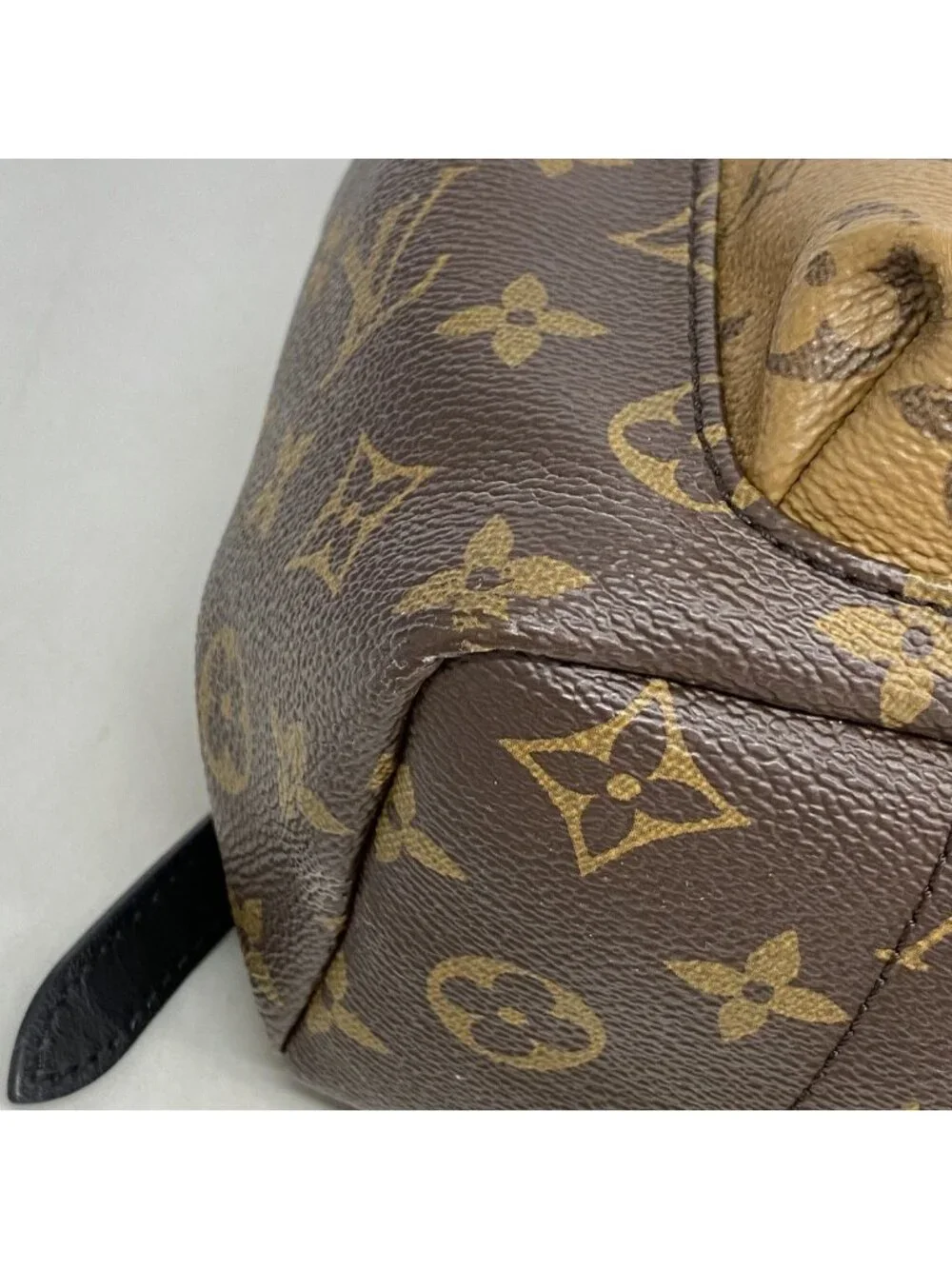 Louis Vuitton Backpack Monogram Reverse Palm Spring PM Brown - Picture 7 of 10